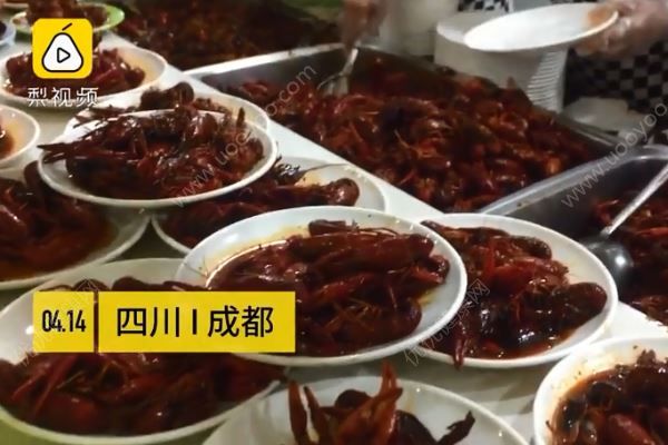 高校食堂推出麻辣小龙虾夜宵，还有烤生蚝、烤扇贝、钵钵鸡(1)